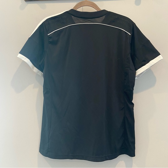 ADIDAS Blokette Soccer Jersey Climacool Black Large - Picture 3 of 7